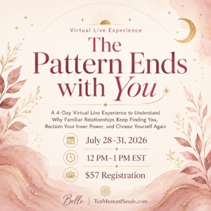 The Pattern Ends with You|4-Day Virtual Live Experience